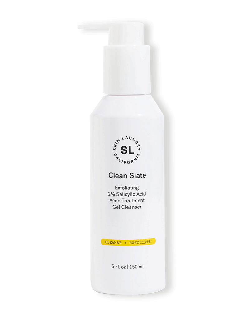 Clean Slate Exfoliating 2% Salicylic Acid Acne Treatment Gel Cleanser